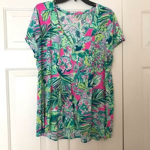 LILLY PULITZER - ETTA TOP - XL